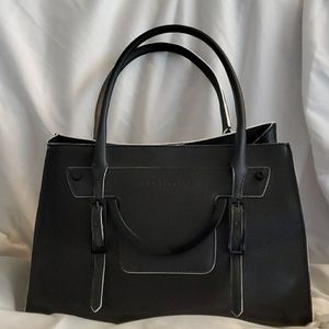 Coccinelle Celeste Saffiano Leather Black Handbag